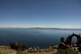 Isla de Taquile en el Lago Titicaca