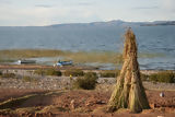 Comunidad de Luquina chico y Lago Titicaca