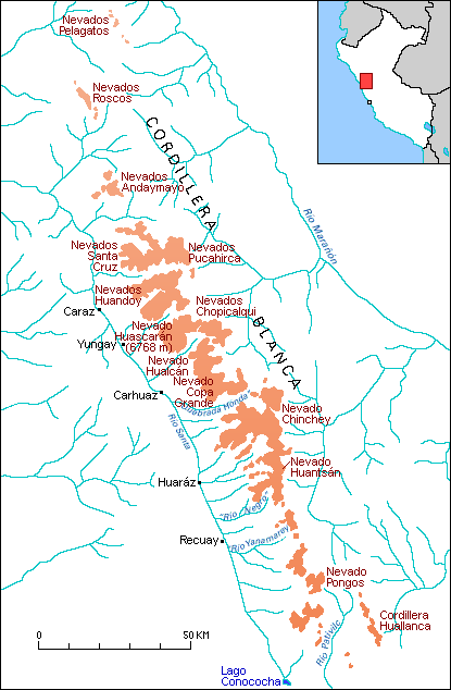 Pečovat Legrační Zkazit cordillera blanca mapa kompletní třásně další